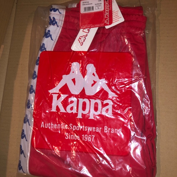 Men’s NWT Kappa Banda 222 Track Pants Sz.Large LG - Picture 2 of 3